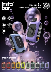 customize Insta Wt 15000 Puffs Vape Big Puff Bars Plus