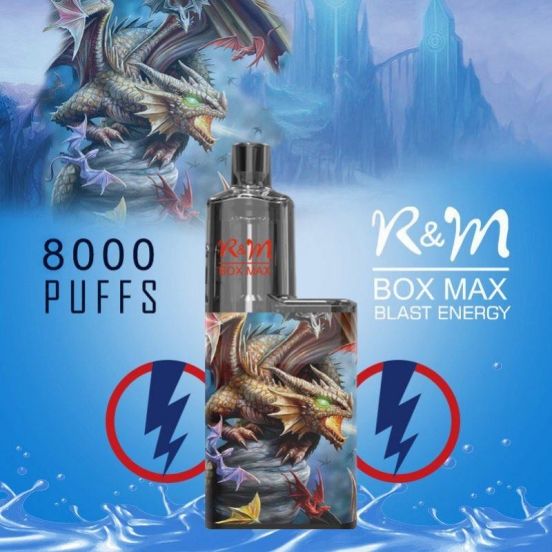 Best Vape Pen R&M R&m Box Max 8000 Puffs Disposable Vapes