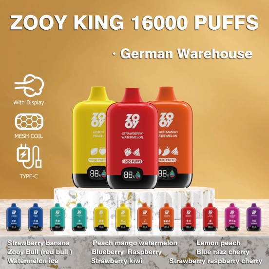 2025 Bulk Price Zooy Vape 16000 Puffs Wholesale Price