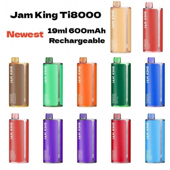 Jam King & CKS Vapes Wholesale Jam King Ti 8000 Puffs