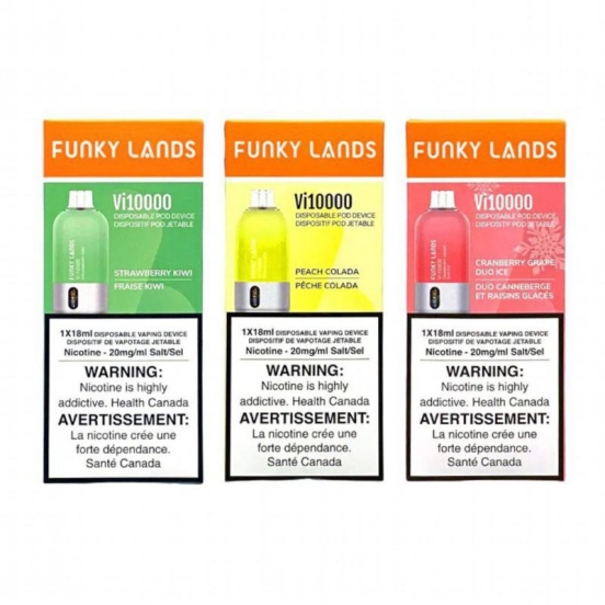 Wholesale Elf Funky lands Vi10000 Elf Vi 10000 Puffs Disposable Vapes