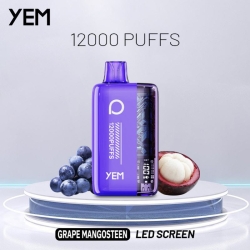 Vape Pen YEM Bm12s-32bs 12000 Puffs