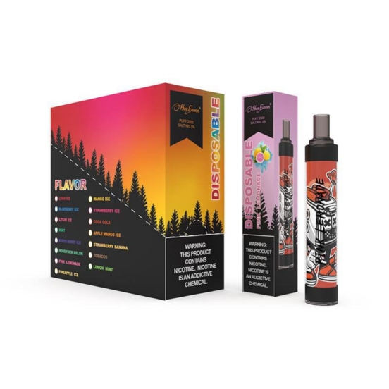 Oem oem 7 Color Led Disposable 2000 Puffs Wholesale Vape