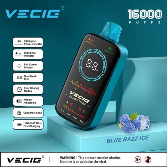 Disposable VECIG Vape Vecig Fs Turbo 16000 Puffs Pens Wholesale