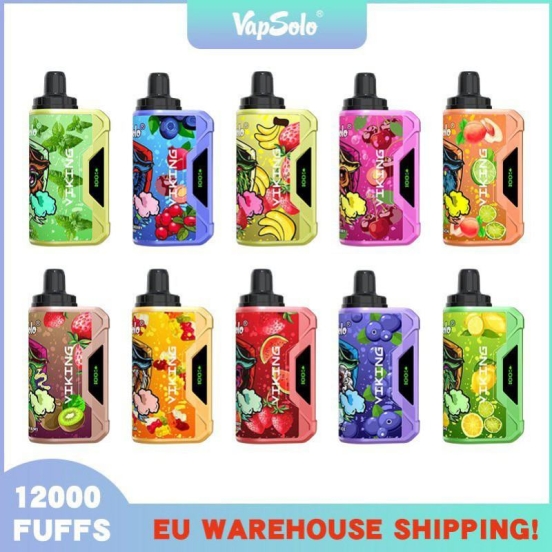 2024's Top Sellers Vapsolo Viking 12000 Puffs Vape Rechargeable