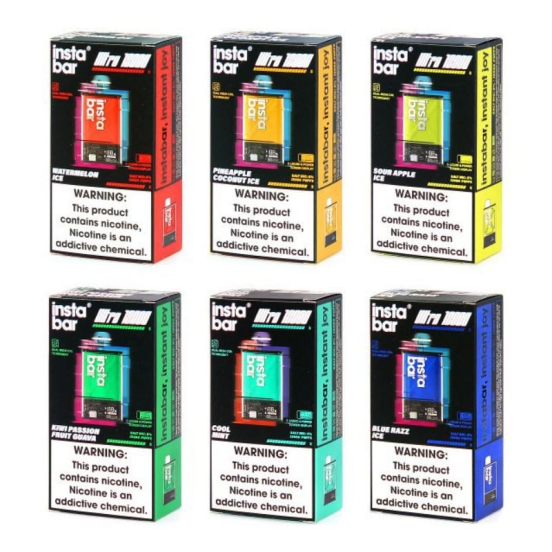 Baish Insta 12000 Vape Big Puff Bars Plus