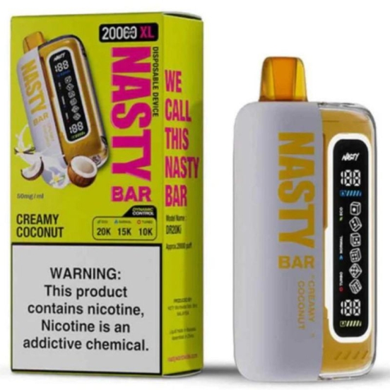 Insta Nasty Xl 20000 7500 Puffs Vape Price