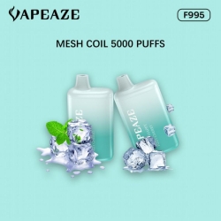 AZE & Support Customization Crazy Happy 5000 6000 Puffs Disposable E-cigarette Puff