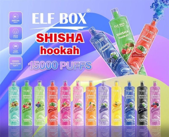 no Elf Box Ls 15000 Puffs Disposable E-cigarette Nicotine