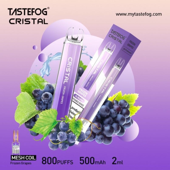 Best Vape TASTEFOG Pen Crystal Disposable Vape