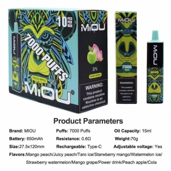 Wholesale MIOU Miou 7000 Puffs Price