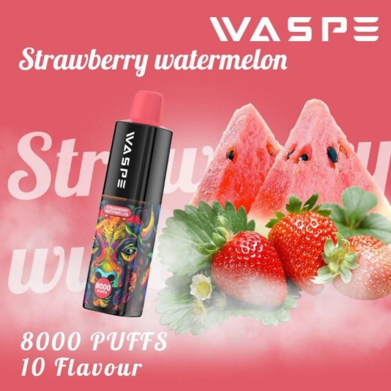 Wide Flavor Selection Puff Miou Waspe 8000 Puffs Electronic Cigarette