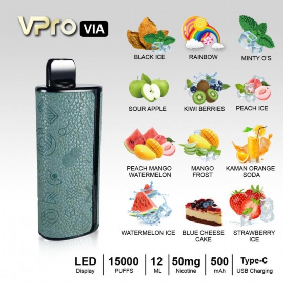 Best Vape Disposable Baish Vpro Via 15000