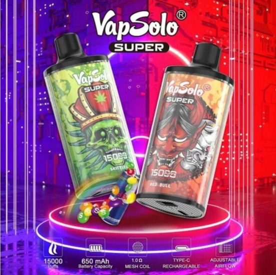 Wholesale Disposable Vapes Vapsolo Vaposolo Super 15000 15k Disposable