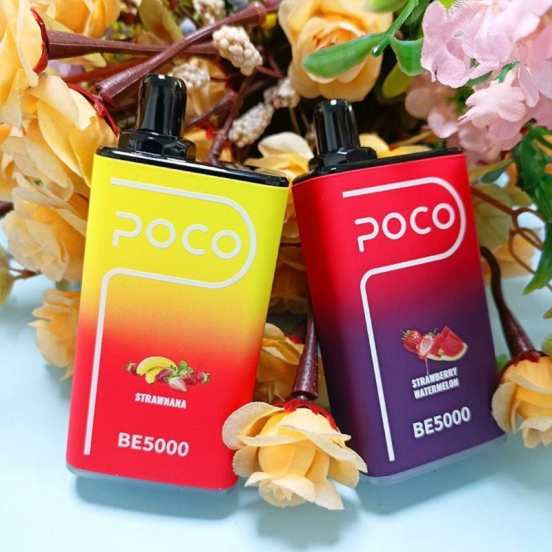 2024 Bulk Pricing POCO Poco Be 5000 Puffs Disposable E-cigarette Nicotine