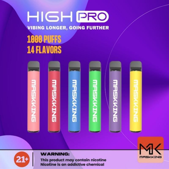 Disposable Maskking High Pro 1000 Puffs Vape Wholesale