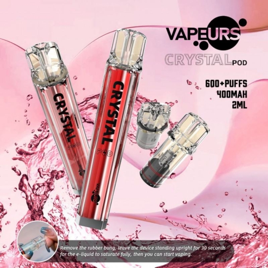 Disposable urs Vape Crystal Pod 600 Puffs Wholesale