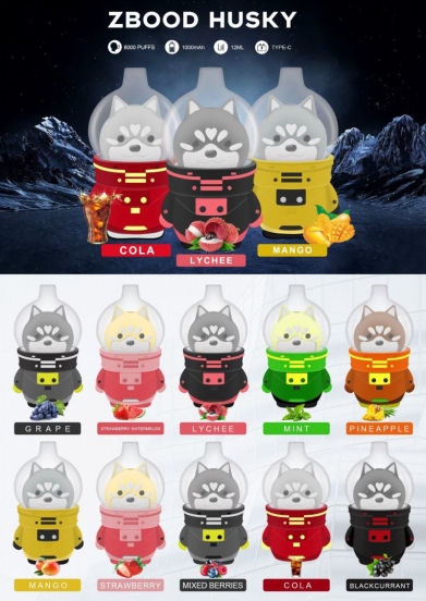 Bestseller Fume Husky 6000 Disposable Vape Bulk Price