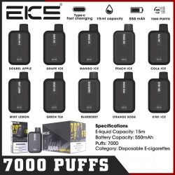 EKS Titan 7000 Puffs Disposable Vape Pod