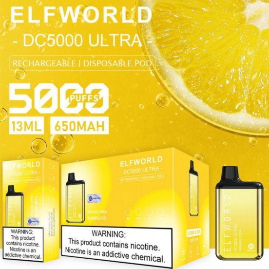 Elfworld Dc5000 Ultra 6000 Puffs Wholesale Price Vape