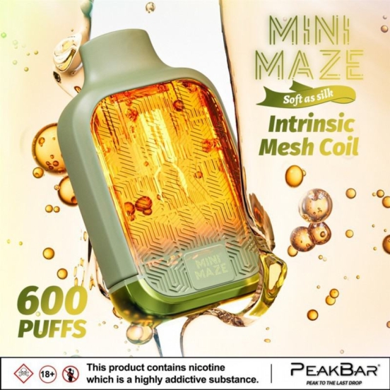 Peak 600 Puffs Electronic Cigarette Puff