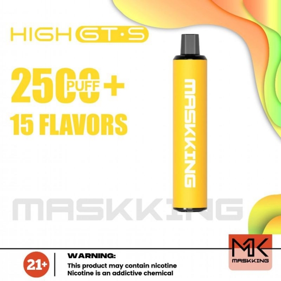 Top Sale Maskking Disposable Vape Pen High Gts 2500 2500+ Puffs Wholesale