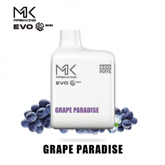 Customizable Maskking Puff Evo Box Mini 600 Disposable E-cigarette