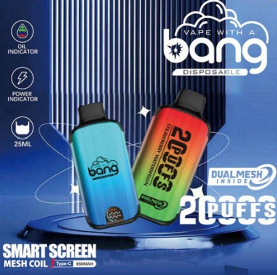 Bang 2000 20k Disposable 25ml E-liquid Vape Pen