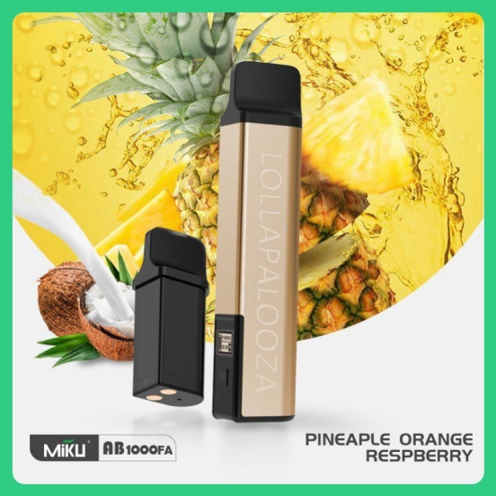 Top Picks 2024 Disposable Miku Abfa46 1000 Puffs E-cigarette Nicotine