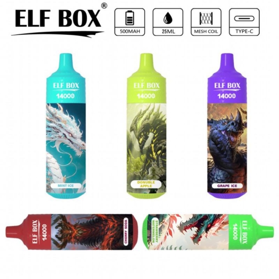 Disposable zbood Vapes Elf Box 14000 Wholesale