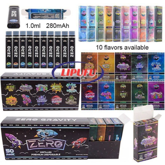  1g Zero Vape All Flavors