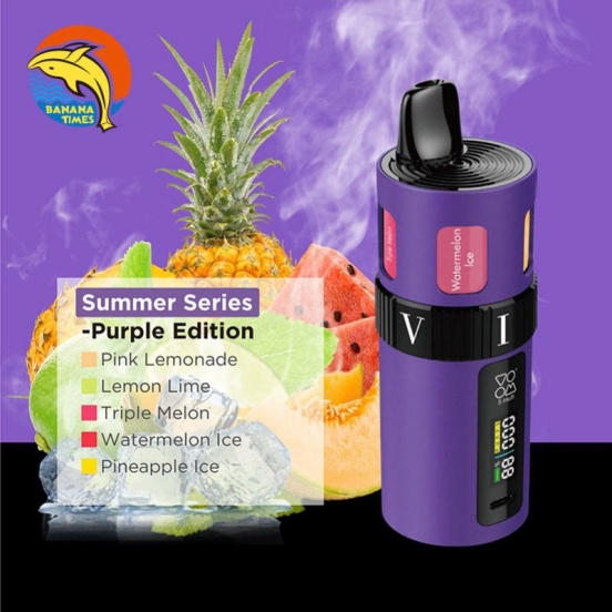 Top-notch Vaping Vape Bars Wholesale BANANATIMES Voom 5 Multi - Tpd 3000 Puffs