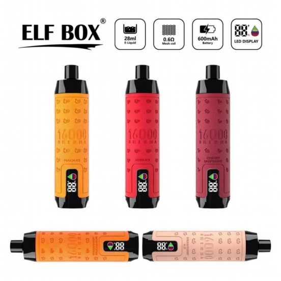 Elf box shisha 16000 puffs pen vape