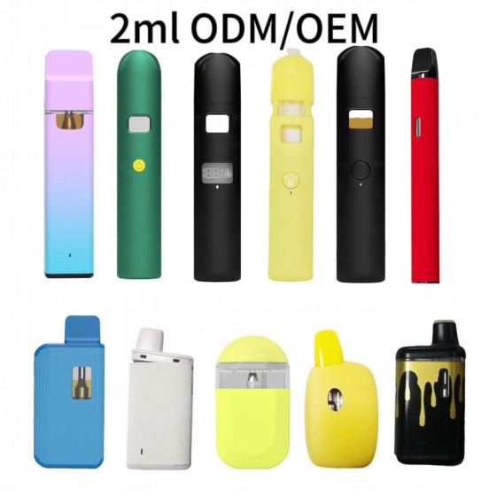 2024 Best Vape Pen OEM Puff Empty Disposable E-cigarette