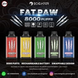 eCigator Ecigator Fatpaw 8000 Disposable Box