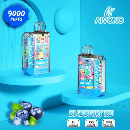 Wide Flavor Selection AIVONO Aivono 9000 Puffs Disposable Vape Brands