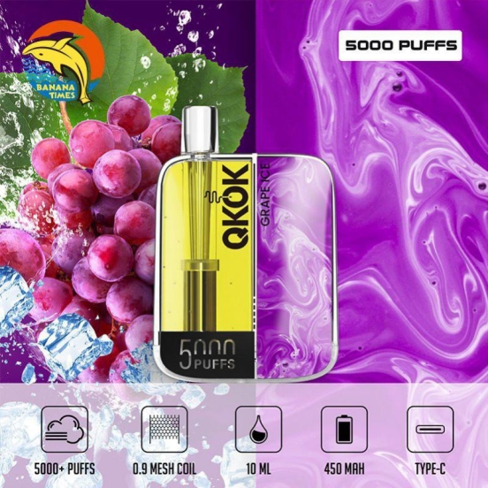 Customized Kelly Box Disposable 5000 Puffs Vape Bars Wholesale