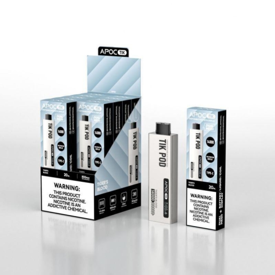 Premium Vape Pen zbood Vape Apoc Tik 14000 12000 Puffs Nederland