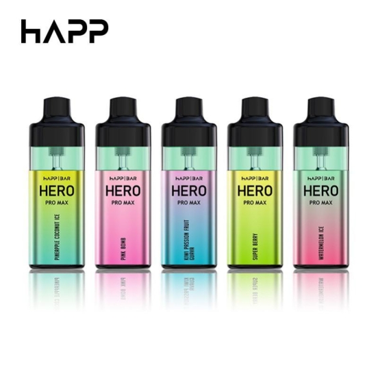 Ocitytimes Bar Happ Hero Pro Max Disposable Disposable Vape