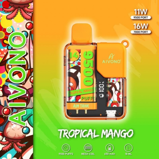 2024 Best Selling Aim Tank 9500 Smooth Hit Disposable Vape