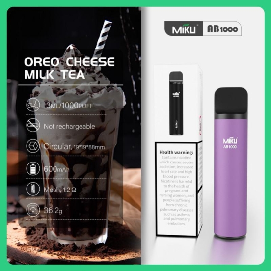 Miku Ab1000618 Wholesale Disposable Vape Pens