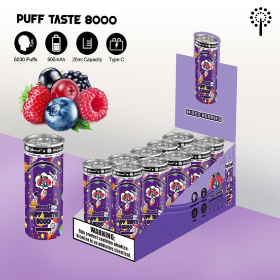Best Quality R & M Disposable Vape Bars Zbood 8000 Puffs