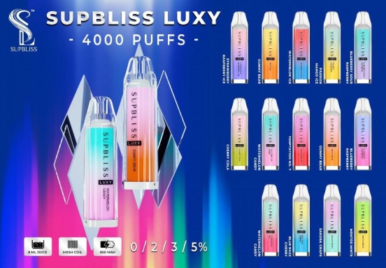 Spubliss Ssupbliss Luxy 4000 Puffs Disposable E-cigarette