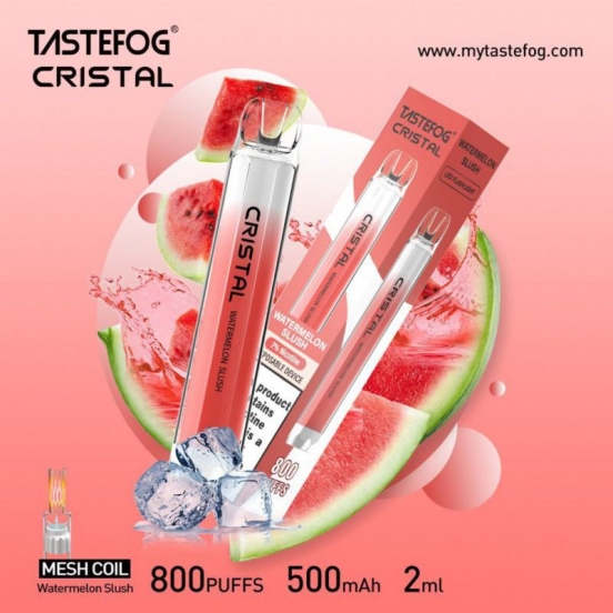 Best Vape TASTEFOG Pen Crystal Disposable Vape