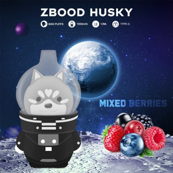 Premium Vape Pen Zbood Husky 8000 Zbood Husky 8000 Puffs Wholesale Vape Disposables