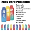 Zooy Pro 8000 Vape Rechargeable