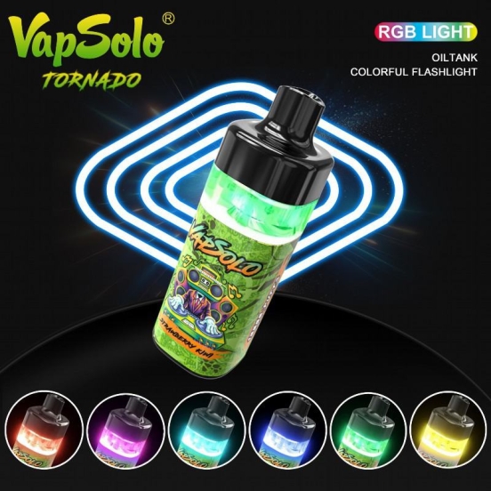 Disposable vapsolo Tornado 12000 10000 Puffs Vape Pens Wholesale Price