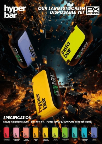 Top Picks 2024 zbood Hyper Px 15000 Hits Vape