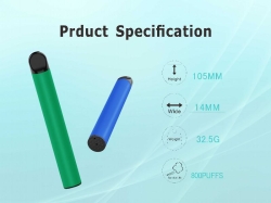 Aierbaita Pens Air Glow Mini 800 Puffs Hits Vape Puffs
