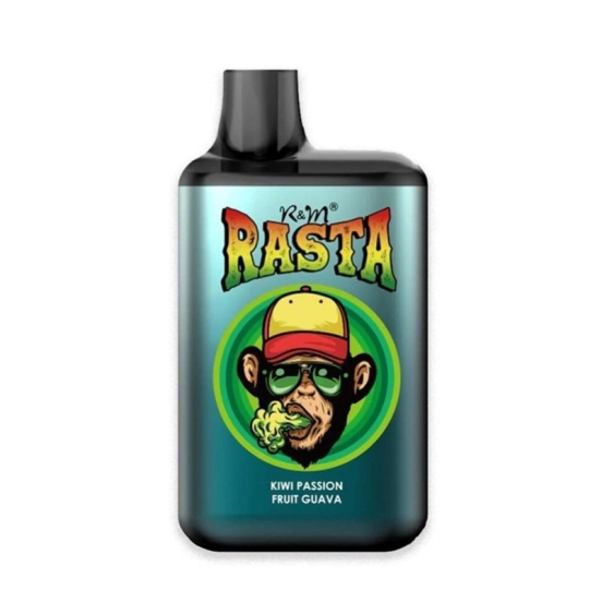 Disposable Big Hit Vape R&M R&m Rasta 5500+ Puffs